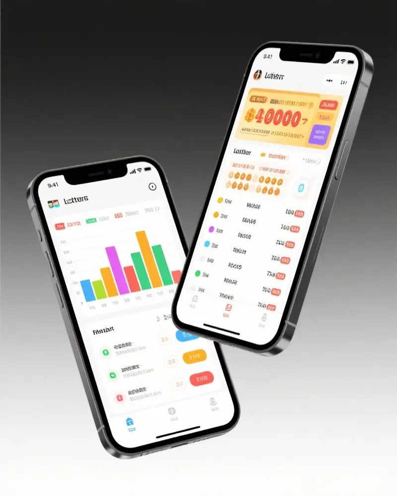 993彩票 APP Interface